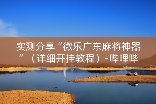 实测分享“微乐广东麻将神器”（详细开挂教程）-哔哩哔哩