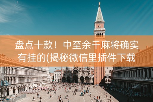盘点十款！中至余干麻将确实有挂的(揭秘微信里插件下载)