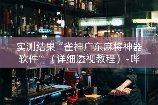 实测结果“雀神广东麻将神器软件”（详细透视教程）-哔哩哔哩