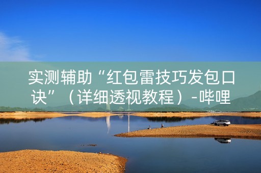 实测辅助“红包雷技巧发包口诀”（详细透视教程）-哔哩哔哩