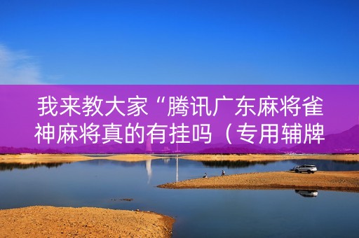 我来教大家“腾讯广东麻将雀神麻将真的有挂吗（专用辅牌神器免安装）