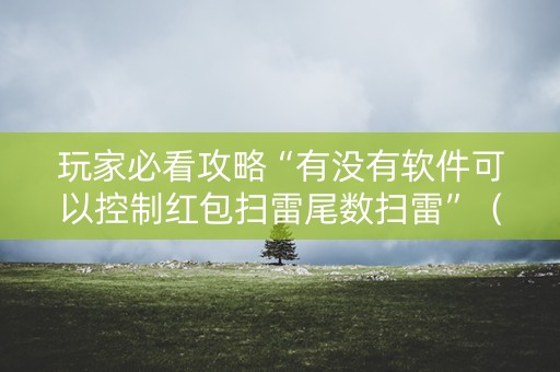 玩家必看攻略“有没有软件可以控制红包扫雷尾数扫雷”（详细透视教程）-哔哩哔哩