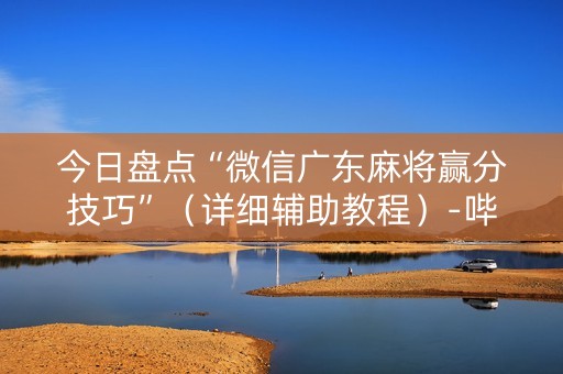 今日盘点“微信广东麻将赢分技巧”（详细辅助教程）-哔哩哔哩