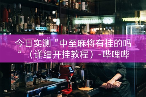 今日实测“中至麻将有挂的吗”（详细开挂教程）-哔哩哔哩