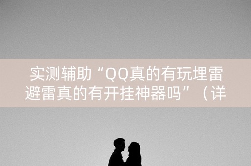 实测辅助“QQ真的有玩埋雷避雷真的有开挂神器吗”（详细透视教程）-哔哩哔哩