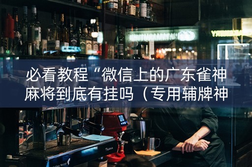 必看教程“微信上的广东雀神麻将到底有挂吗（专用辅牌神器免安装）