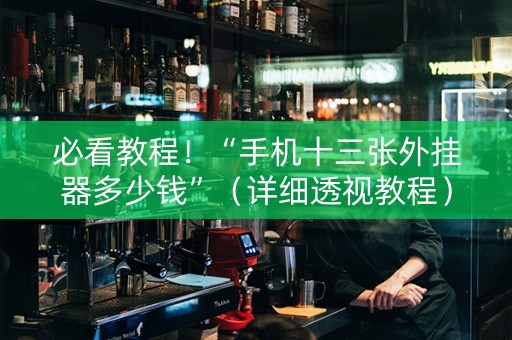 必看教程！“手机十三张外挂器多少钱”（详细透视教程）-哔哩哔哩