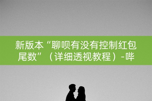 新版本“聊呗有没有控制红包尾数”（详细透视教程）-哔哩哔哩