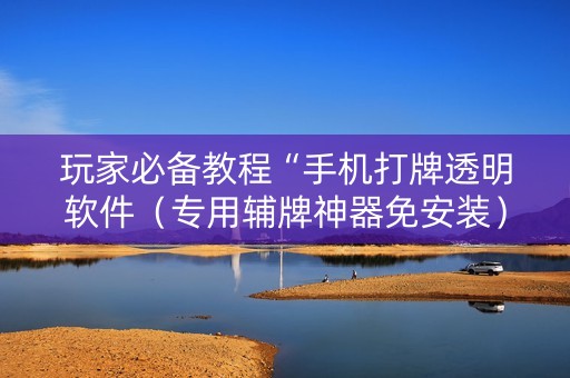 玩家必备教程“手机打牌透明软件（专用辅牌神器免安装）
