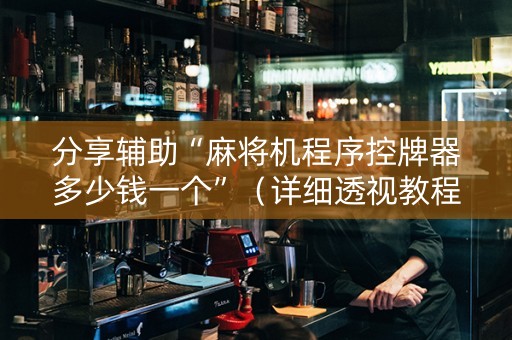 分享辅助“麻将机程序控牌器多少钱一个”（详细透视教程）-哔哩哔哩