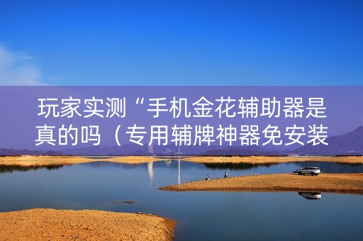 玩家实测“手机金花辅助器是真的吗（专用辅牌神器免安装）