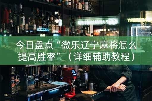 今日盘点“微乐辽宁麻将怎么提高胜率”（详细辅助教程）-哔哩哔哩