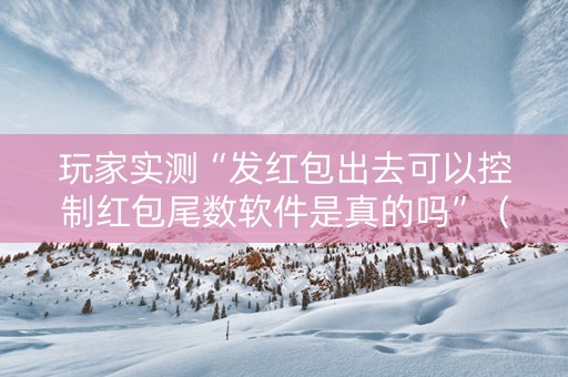 玩家实测“发红包出去可以控制红包尾数软件是真的吗”（详细透视教程）-哔哩哔哩