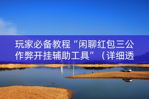 玩家必备教程“闲聊红包三公作弊开挂辅助工具”（详细透视教程）-哔哩哔哩