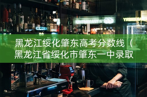 黑龙江绥化肇东高考分数线（黑龙江省绥化市肇东一中录取分数线）