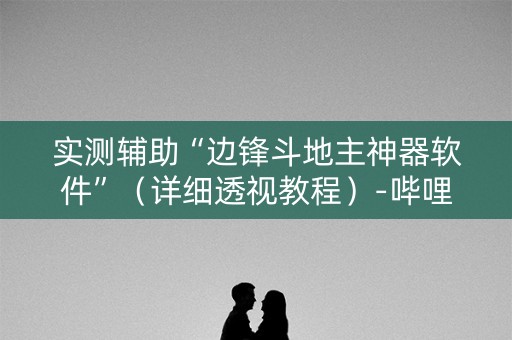 实测辅助“边锋斗地主神器软件”（详细透视教程）-哔哩哔哩