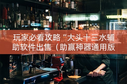 玩家必看攻略“大头十三水辅助软件出售（助赢神器通用版）