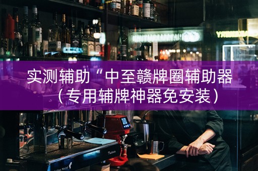 实测辅助“中至赣牌圈辅助器（专用辅牌神器免安装）