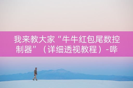 我来教大家“牛牛红包尾数控制器”（详细透视教程）-哔哩哔哩