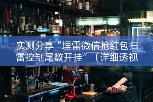 实测分享“埋雷微信抢红包扫雷控制尾数开挂”（详细透视教程）-哔哩哔哩