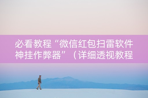 必看教程“微信红包扫雷软件神挂作弊器”（详细透视教程）-哔哩哔哩