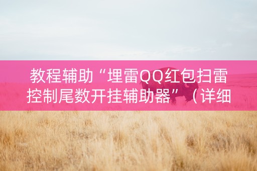 教程辅助“埋雷QQ红包扫雷控制尾数开挂辅助器”（详细透视教程）-哔哩哔哩