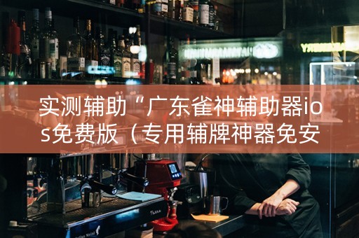 实测辅助“广东雀神辅助器ios免费版（专用辅牌神器免安装）