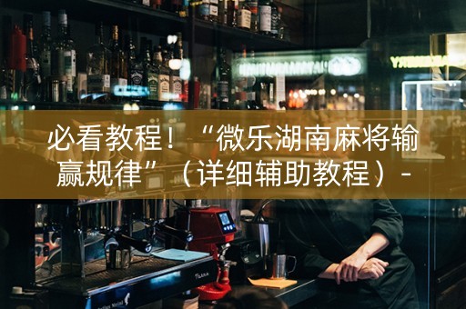 必看教程！“微乐湖南麻将输赢规律”（详细辅助教程）-哔哩哔哩