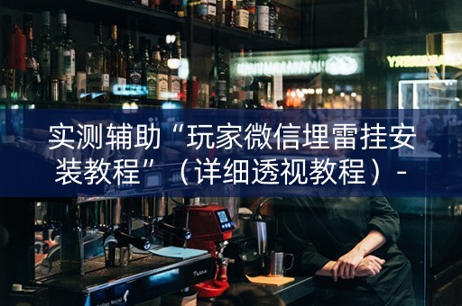 实测辅助“玩家微信埋雷挂安装教程”（详细透视教程）-哔哩哔哩