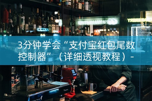 3分钟学会“支付宝红包尾数控制器”（详细透视教程）-哔哩哔哩