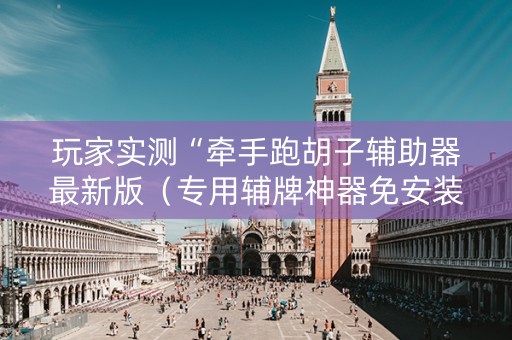玩家实测“牵手跑胡子辅助器最新版（专用辅牌神器免安装）