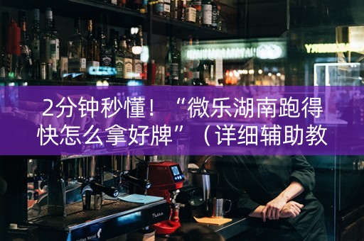 2分钟秒懂！“微乐湖南跑得快怎么拿好牌”（详细辅助教程）-哔哩哔哩