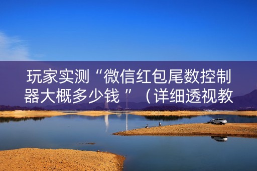 玩家实测“微信红包尾数控制器大概多少钱 ”（详细透视教程）-哔哩哔哩