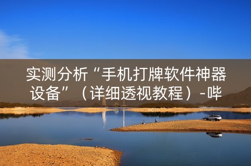 实测分析“手机打牌软件神器设备”（详细透视教程）-哔哩哔哩