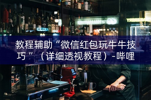 教程辅助“微信红包玩牛牛技巧 ”（详细透视教程）-哔哩哔哩