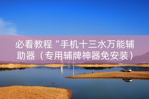 必看教程“手机十三水万能辅助器（专用辅牌神器免安装）