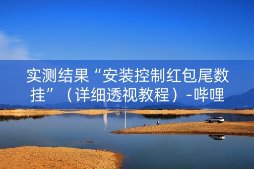 实测结果“安装控制红包尾数挂”（详细透视教程）-哔哩哔哩