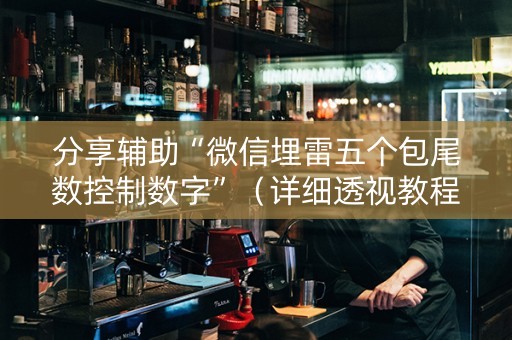 分享辅助“微信埋雷五个包尾数控制数字”（详细透视教程）-哔哩哔哩