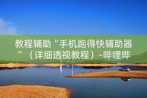 教程辅助“手机跑得快辅助器”（详细透视教程）-哔哩哔哩