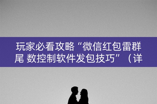 玩家必看攻略“微信红包雷群尾 数控制软件发包技巧”（详细透视教程）-哔哩哔哩