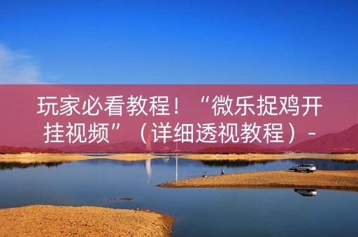 玩家必看教程！“微乐捉鸡开挂视频”（详细透视教程）-哔哩哔哩