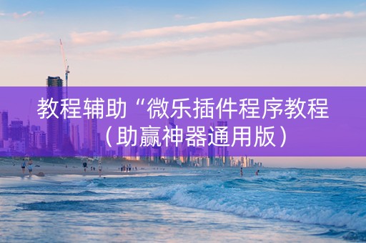 教程辅助“微乐插件程序教程（助赢神器通用版）