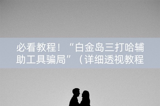 必看教程！“白金岛三打哈辅助工具骗局”（详细透视教程）-哔哩哔哩