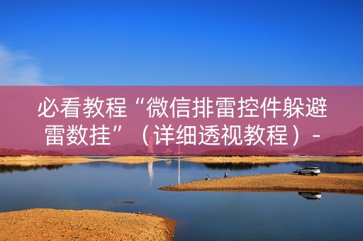 必看教程“微信排雷控件躲避雷数挂”（详细透视教程）-哔哩哔哩
