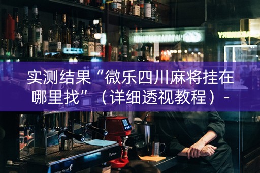 实测结果“微乐四川麻将挂在哪里找”（详细透视教程）-哔哩哔哩