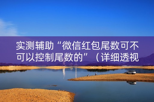 实测辅助“微信红包尾数可不可以控制尾数的”（详细透视教程）-哔哩哔哩