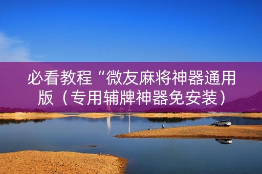 必看教程“微友麻将神器通用版（专用辅牌神器免安装）