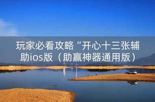 玩家必看攻略“开心十三张辅助ios版（助赢神器通用版）