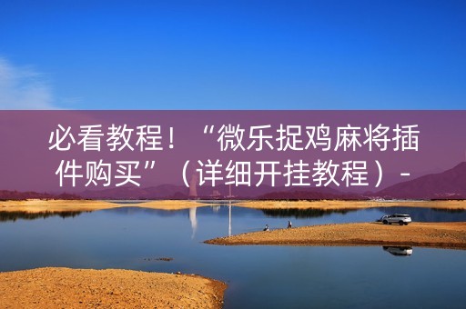 必看教程！“微乐捉鸡麻将插件购买”（详细开挂教程）-哔哩哔哩