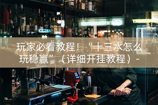 玩家必看教程！“十三水怎么玩稳赢”（详细开挂教程）-哔哩哔哩